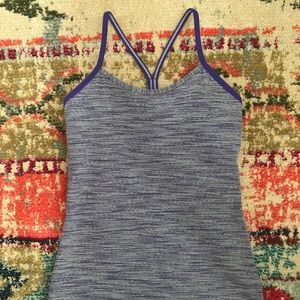 NWOT Lululemon power Y top
